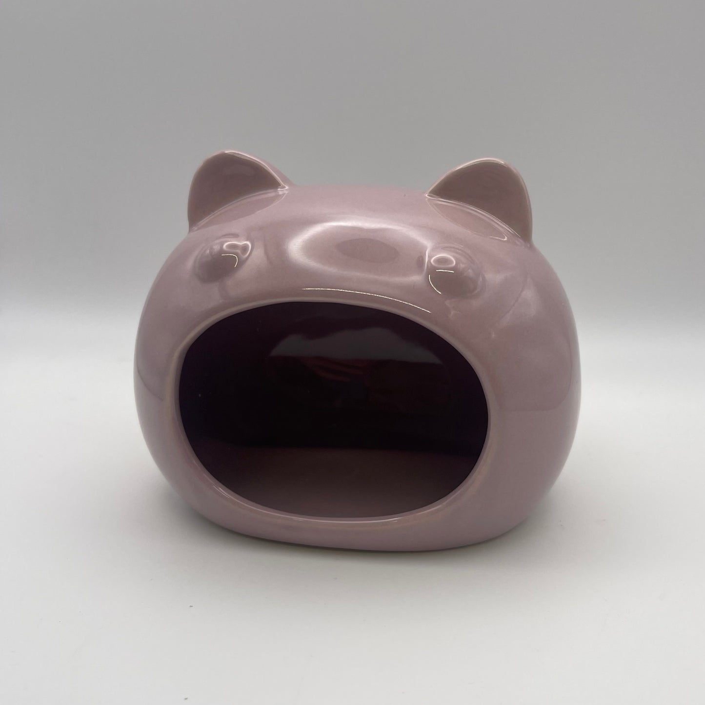 Purple Ceramic Teddy Hide