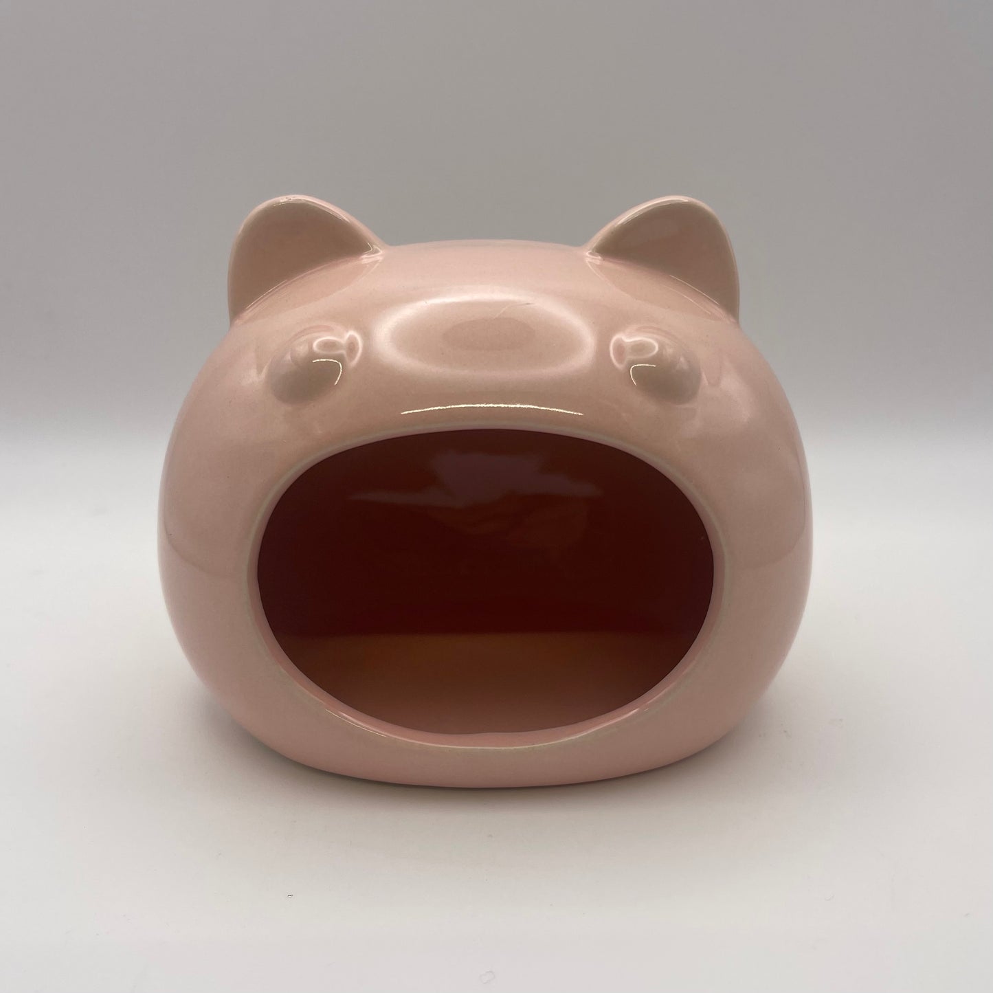 Pink Ceramic Teddy Hide