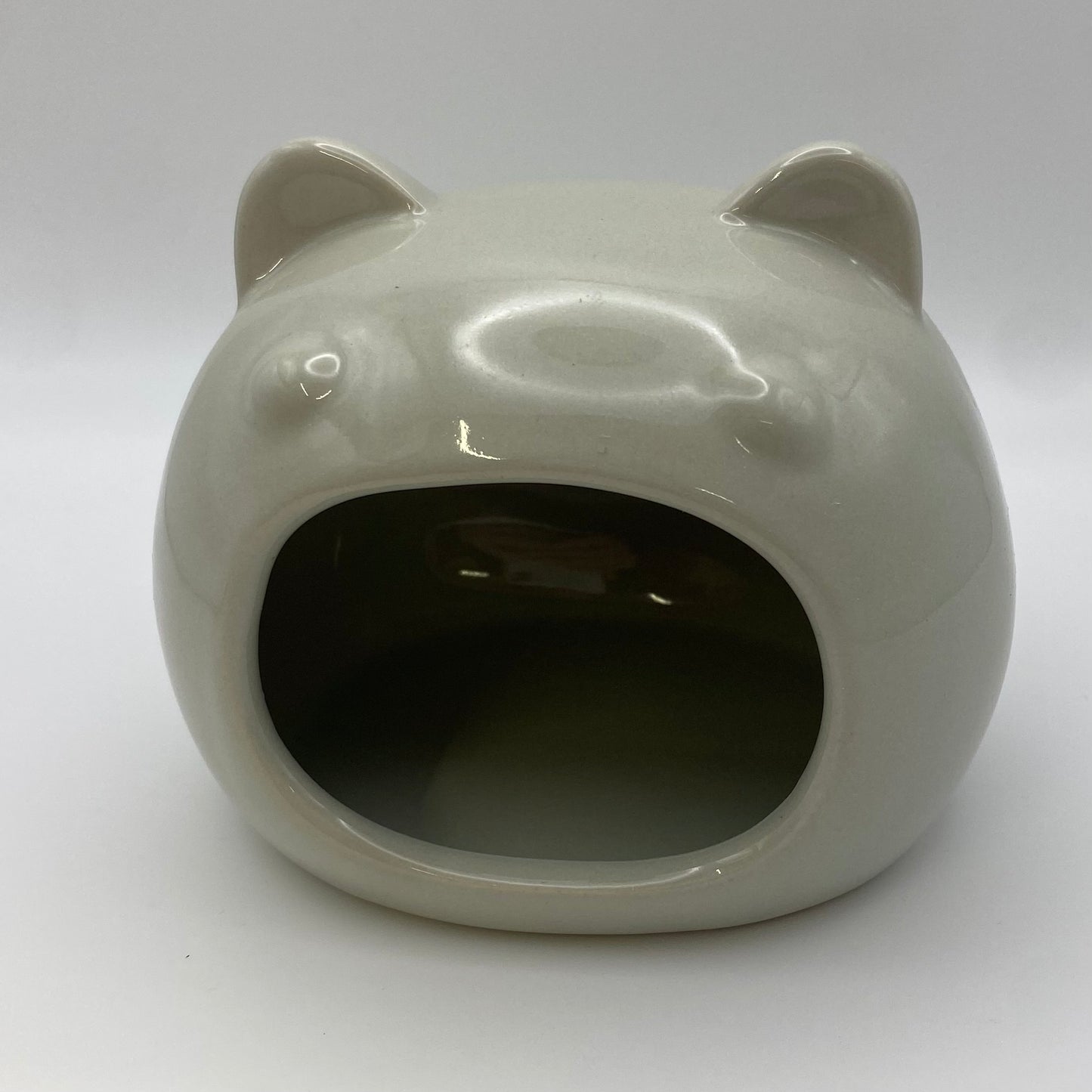 Grey Ceramic Teddy Hide